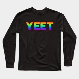 Yeet T-Shirt - Funny Dank Meme Gift Long Sleeve T-Shirt